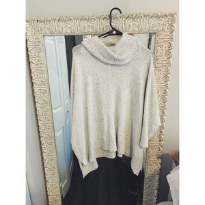 Loft White Sweater